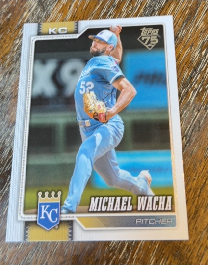 2026 Topps Series 1 #190 Michael Wacha — front