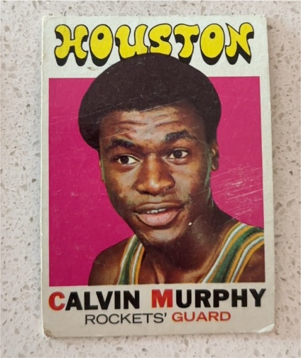 1971-72 Topps Basketball #58 Calvin Murphy — front