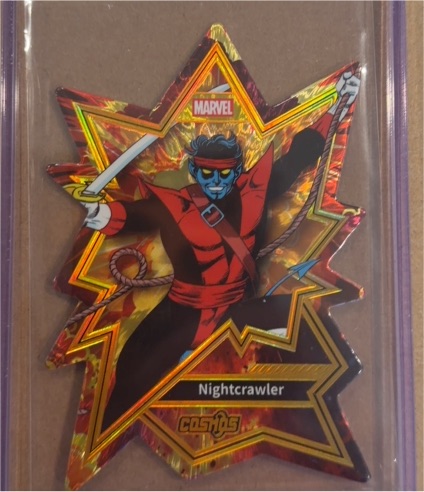 2025 Kakawow Cosmos Marvel Die Cut #CM-YX-78 Nightcrawler — front