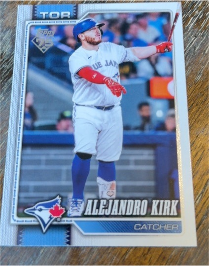 2026 Topps Series 1 #301 Alejandro Kirk — front