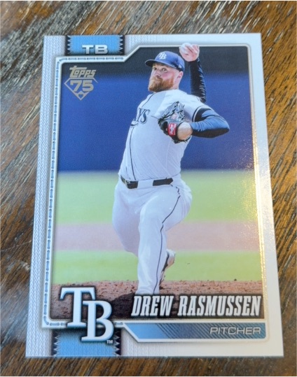 2026 Topps Series 1 #64 Drew Rasmussen — front