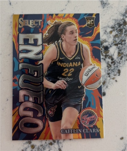 2024 Panini Select WNBA #14 Caitlin Clark En Fuego Rookie — front