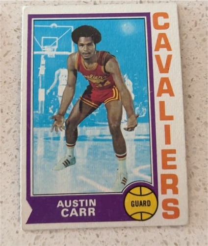 1974-75 Topps #60 Austin Carr — front