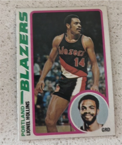 1978-79 Topps #74 Lionel Hollins — front
