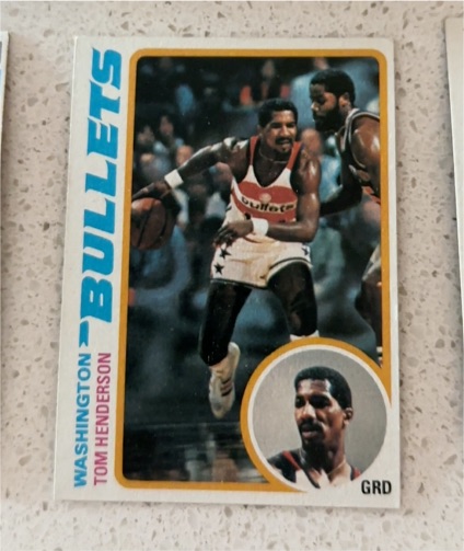 1978 Topps #68 Tom Henderson — front