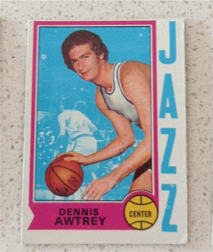 1974 Topps #74 Dennis Awtrey — front