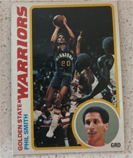 1978-79 Topps #33 Phil Smith Golden State Warriors — front
