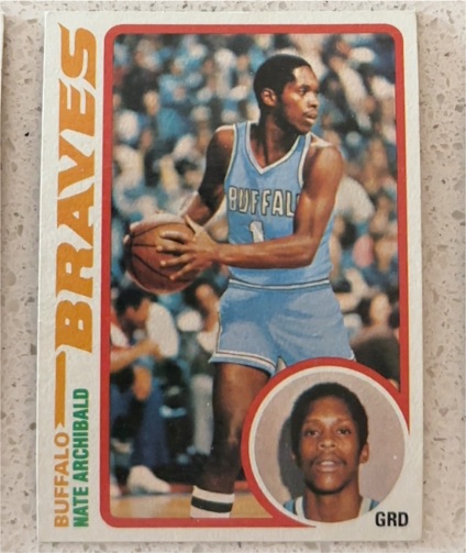 1978 Topps #26 Nate Archibald — front