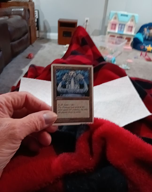 1994 Magic: The Gathering Fountain of Youth — front