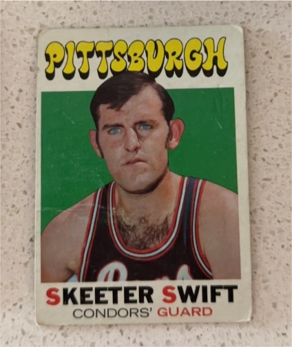 1971 Topps #169 Skeeter Swift — front