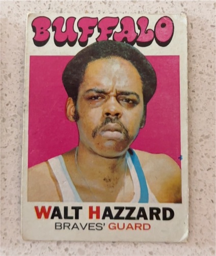 1971-72 Topps Basketball #24 Walt Hazzard — front