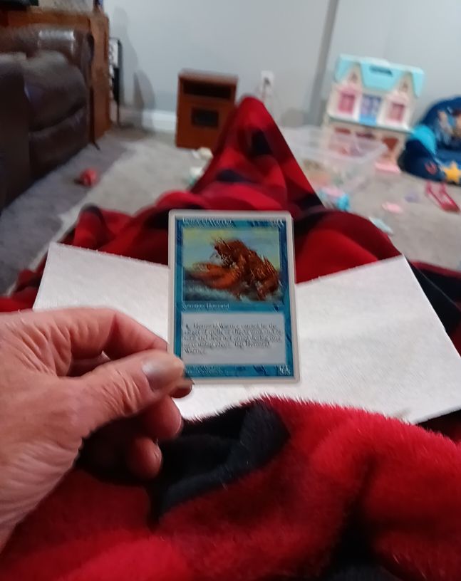 1994 Magic: The Gathering Merfolk of the Pearl Trident — front