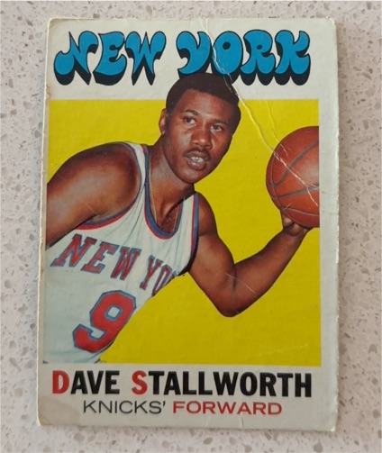 1971-72 Topps #49 Dave Stallworth — front