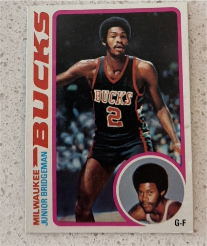 1978-79 Topps #56 Junior Bridgeman — front