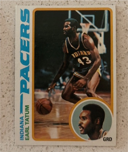 1978 Topps #47 Earl Tatum — front