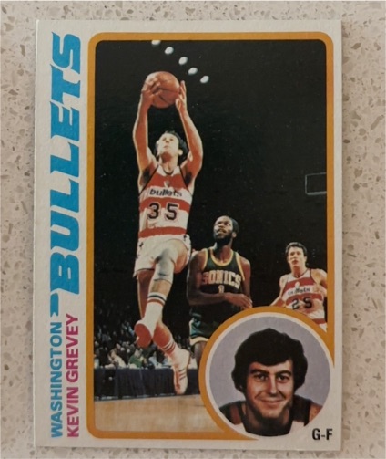 1978 Topps #113 Kevin Grevey — front