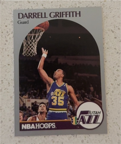 1990-91 NBA Hoops #289 Darrell Griffith — front