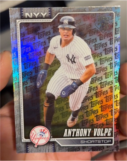 2026 Topps Series 1 #308 Anthony Volpe — front