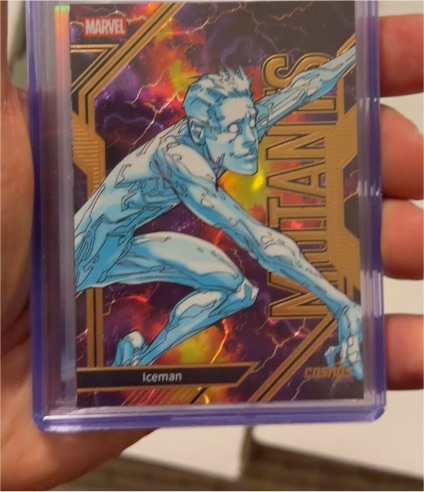 2025 Kakawow Cosmos Marvel #CM-MU-04 Iceman — front