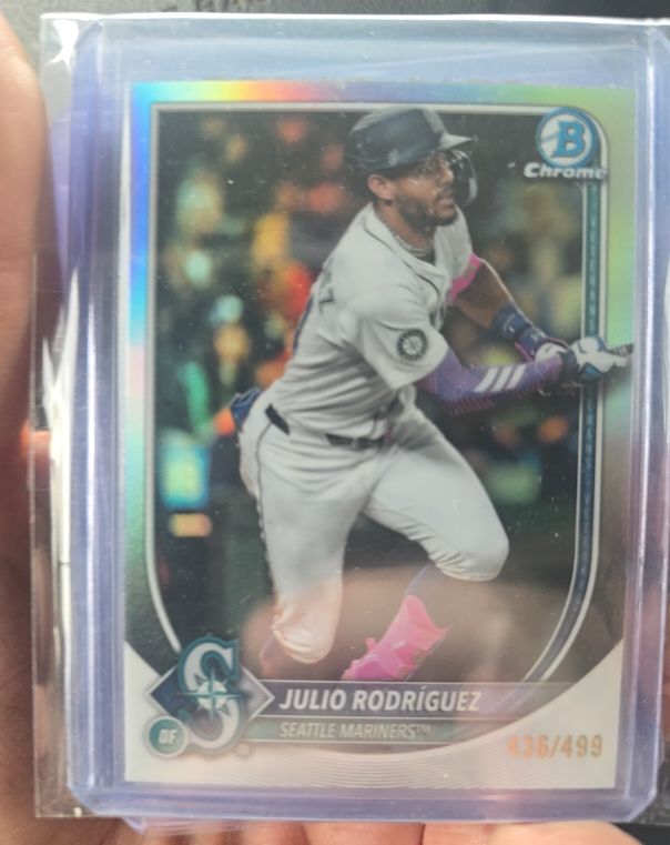 2025 Bowman Chrome #66 Julio Rodriguez — front