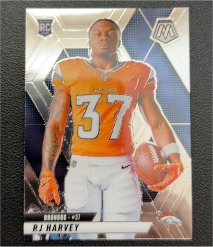2025 Panini Mosaic #284 RJ Harvey — front