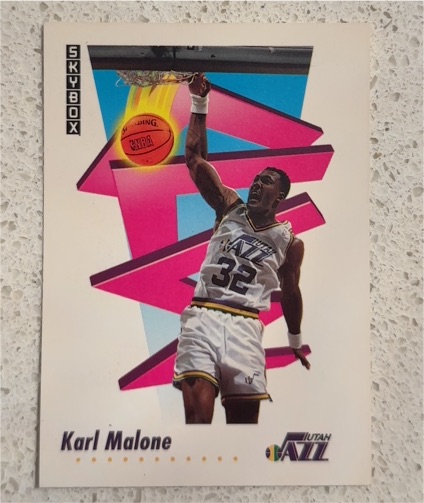 1991-92 Skybox #283 Karl Malone — front