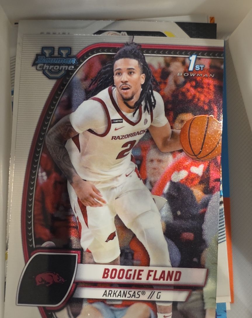2024 Bowman Chrome University #11 Boogie Fland — front