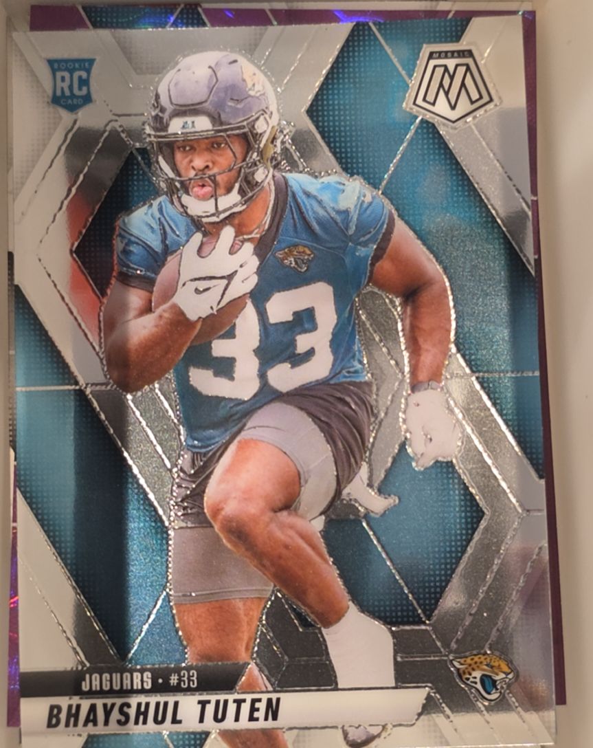 2025 Panini Mosaic #385 Bhayshul Tuten — front