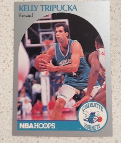 1990 Hoops #59 Kelly Tripucka — front