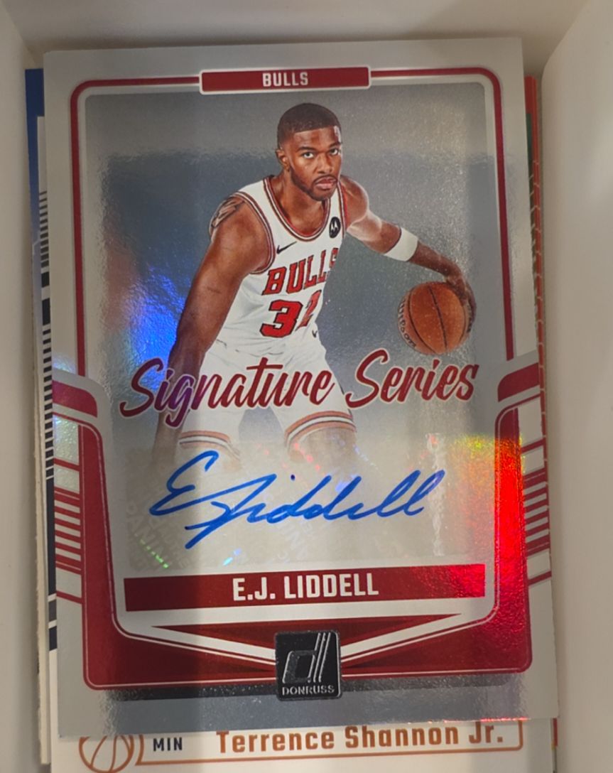 2024-25 Panini Donruss Signature Series #SS-EJL E.J. Liddell — front