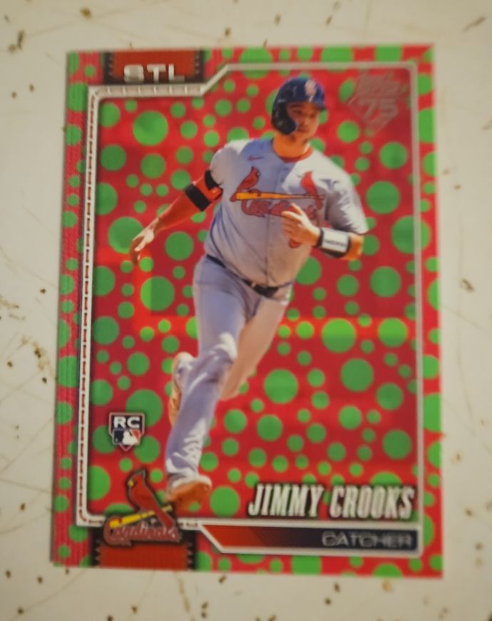 2026 Topps Series 1 #73 Jimmy Crooks — front
