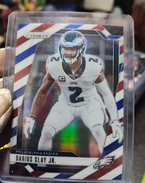 2024 Panini Prizm #235 Darius Slay Jr. Red White and Blue — front