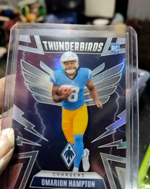 2025 Panini Phoenix Thunderbirds #28 Omarion Hampton — front