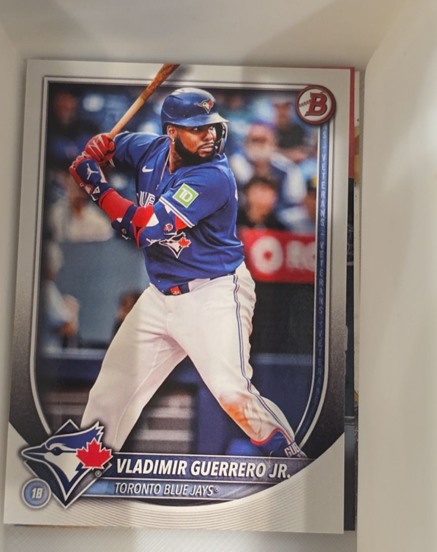 2025 Bowman #27 Vladimir Guerrero Jr. — front