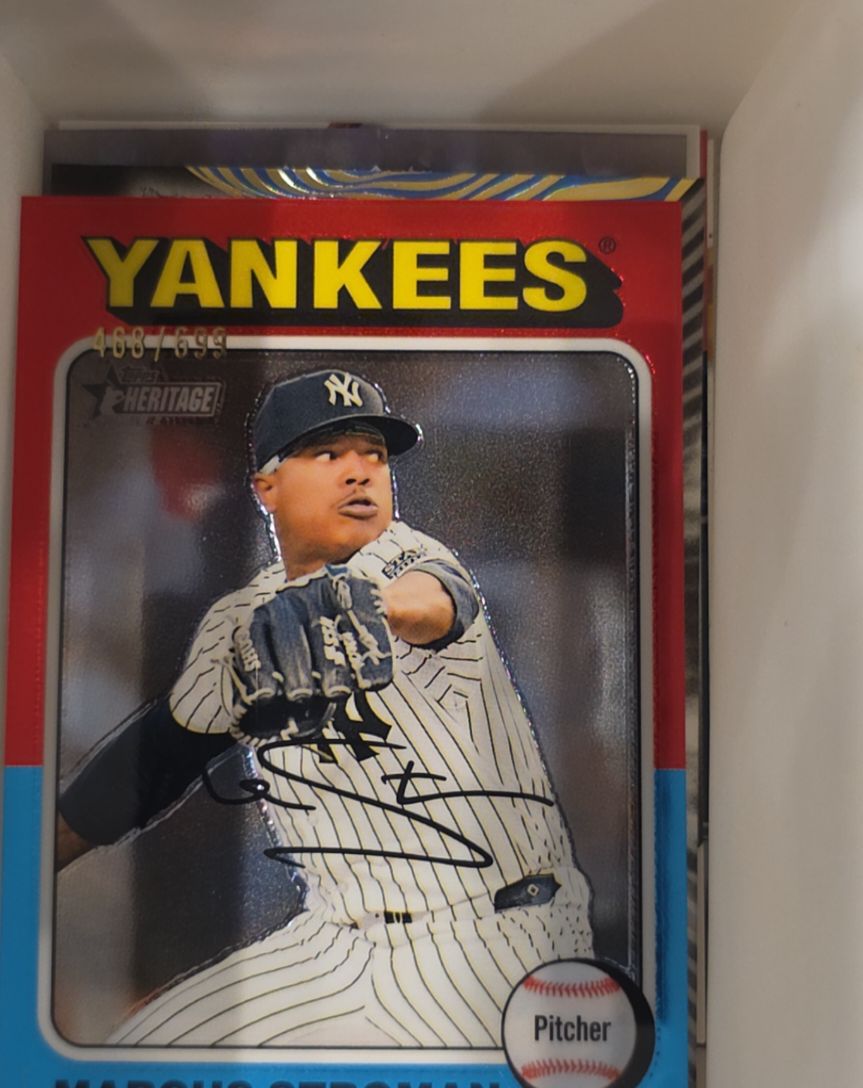 2024 Topps Heritage High Number Chrome #556 Marcus Stroman — front