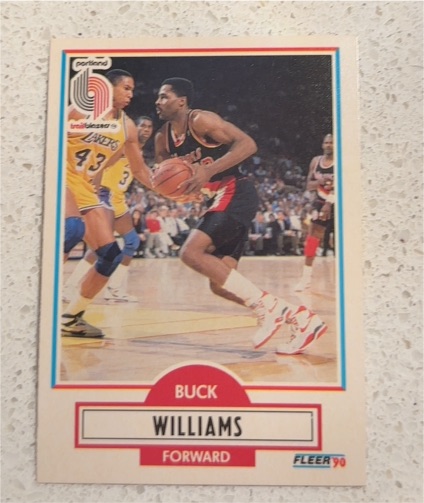 1990-91 Fleer #160 Buck Williams — front