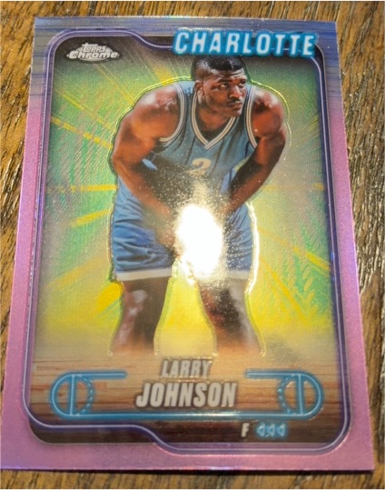 2024-25 Topps Chrome #98 Larry Johnson — front