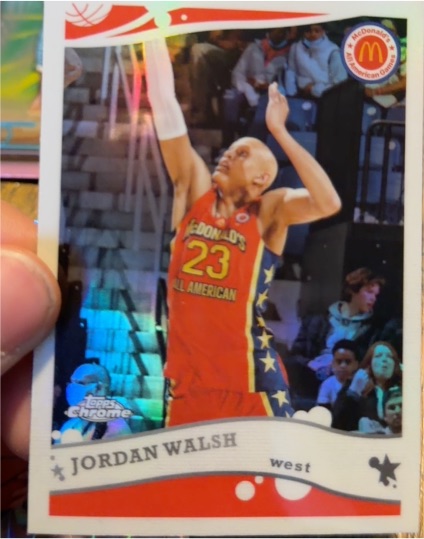 2022 Topps Chrome McDonald's All American #2K6-11 Jordan Walsh — front
