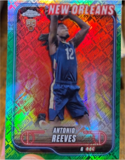 2024-25 Topps Chrome #131 Antonio Reeves — front