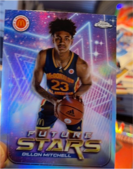 2022 Topps Chrome McDonald's Future Stars #FS-3 Dillon Mitchell — front