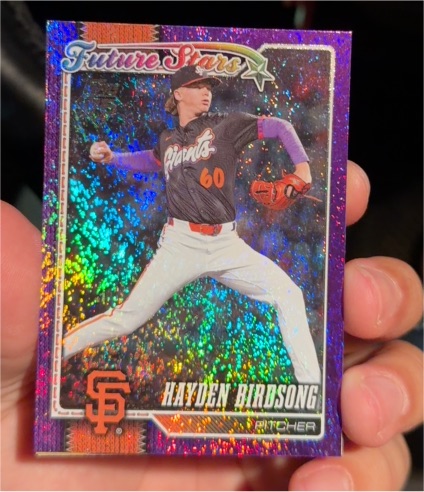 2026 Topps Series 1 #296 Hayden Birdsong — front