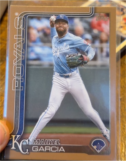 2025 Topps Series 1 #135 Maikel Garcia — front