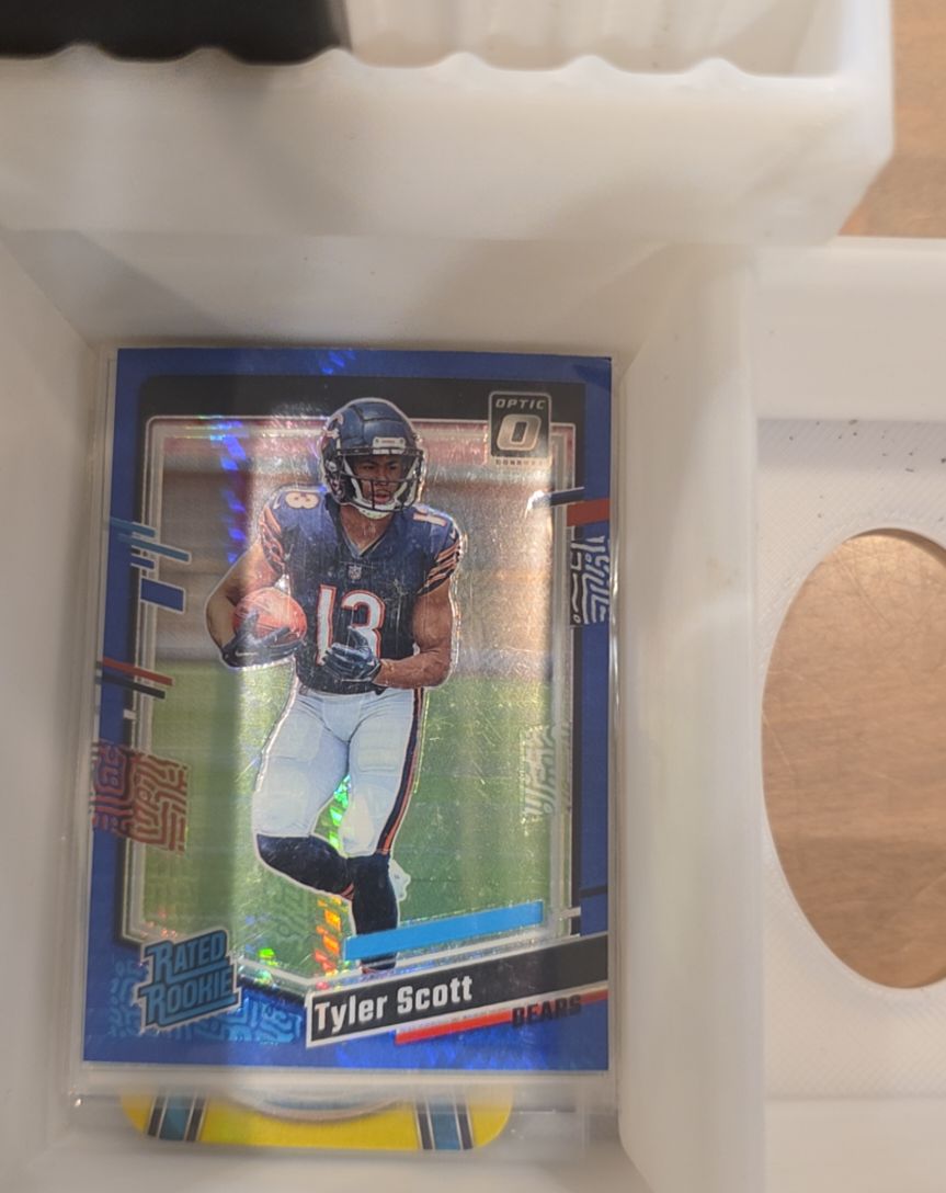 2023 Panini Donruss Optic #218 Tyler Scott Rated Rookie — front