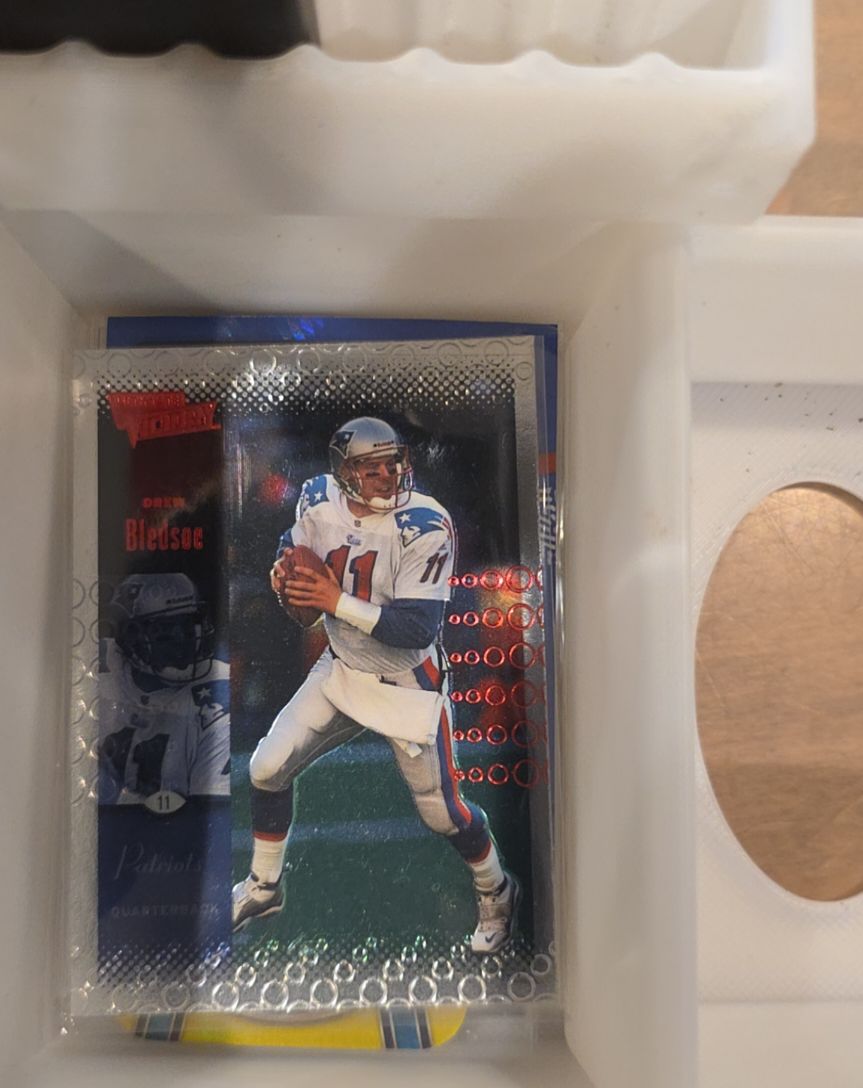 1997 Donruss Preferred Chain Reaction Drew Bledsoe SP — front