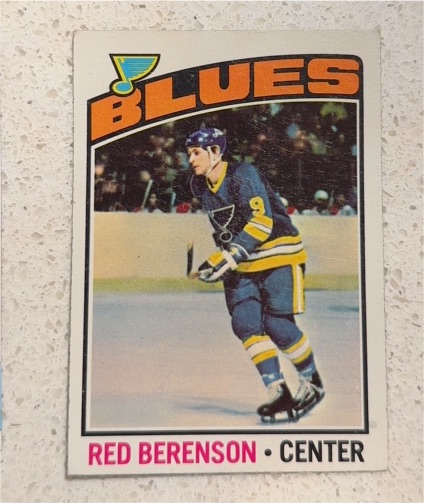 1976-77 Topps #236 Red Berenson — front