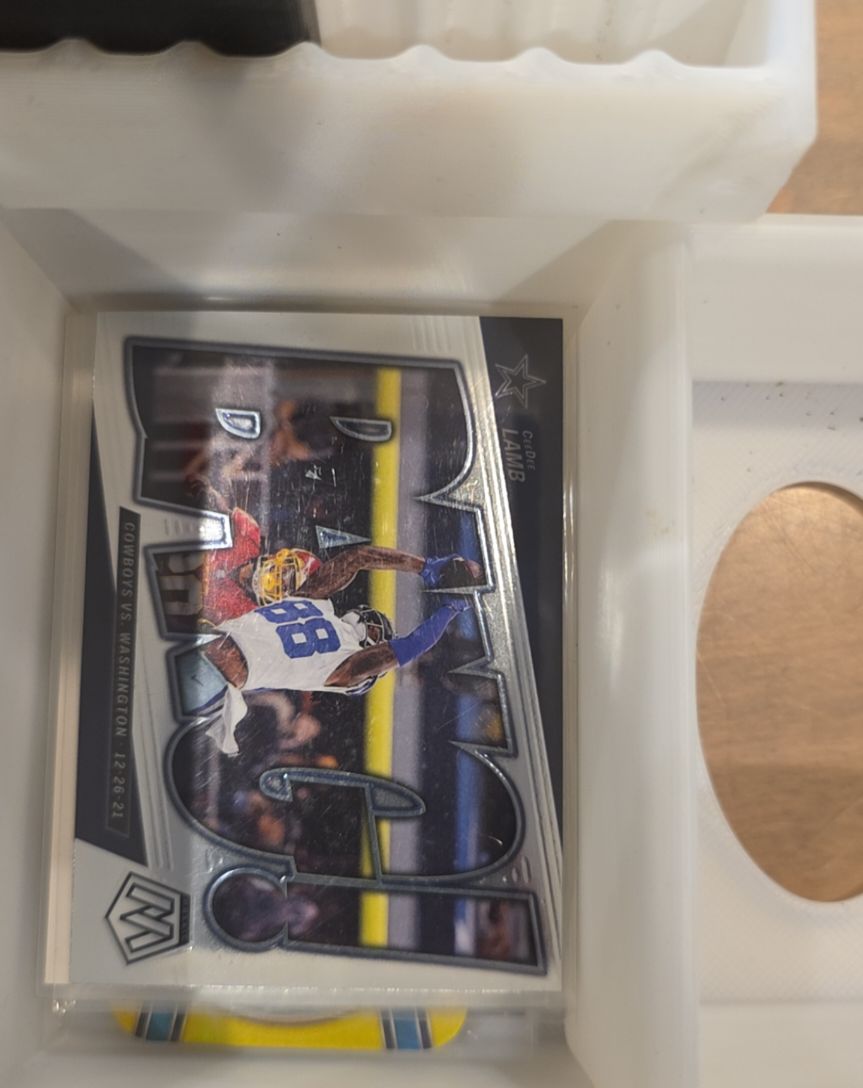 2022 Panini Mosaic Bang! #B-12 CeeDee Lamb — front
