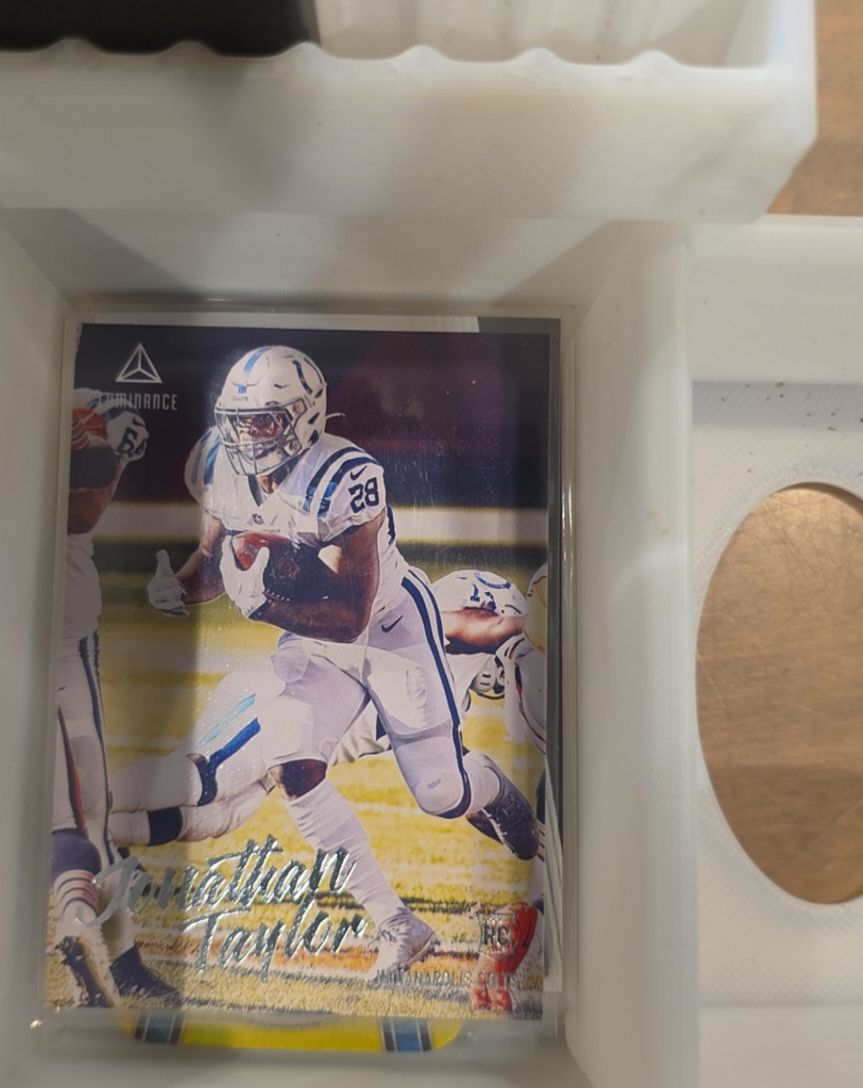 2020 Panini Chronicles Luminance #215 Jonathan Taylor — front