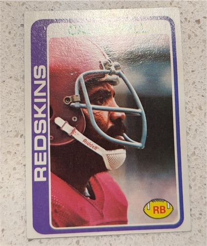 1978 Topps Football #71 Calvin Hill — front