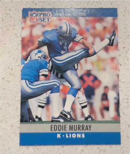 1990 Pro Set #101 Eddie Murray — front