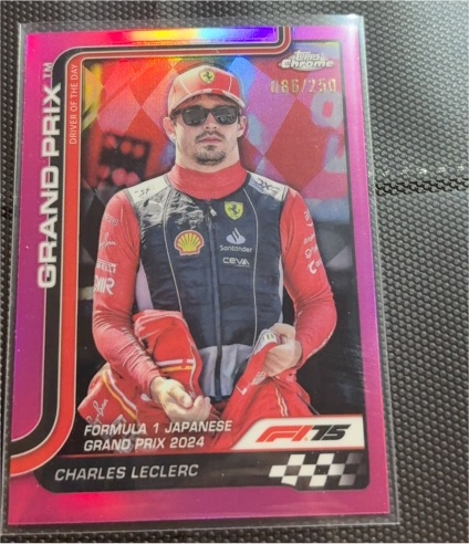 2024 Topps Chrome Formula 1 #125 Charles Leclerc — front